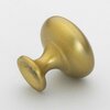 Gliderite Hardware 1-1/8 in. Satin Gold Classic Round Cabinet Knob, 10PK 5411-SG-10